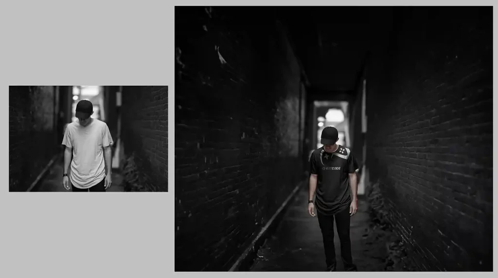 AI för fotografer, exempel på hur Generative Fill kan användas.
